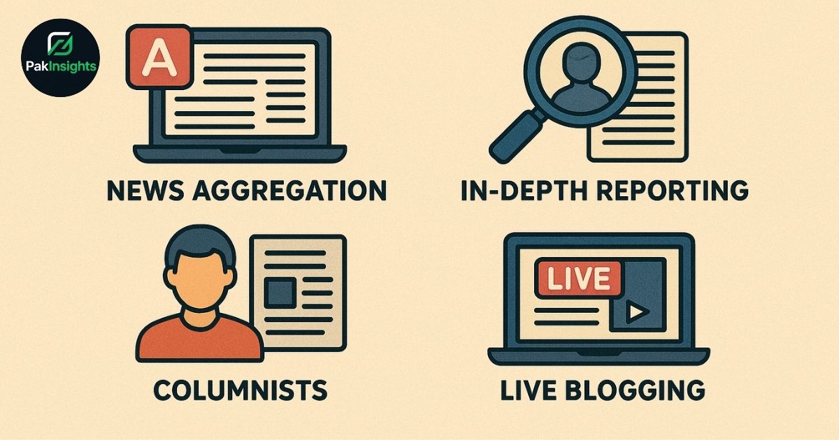 Major Types of Digital Journalism
