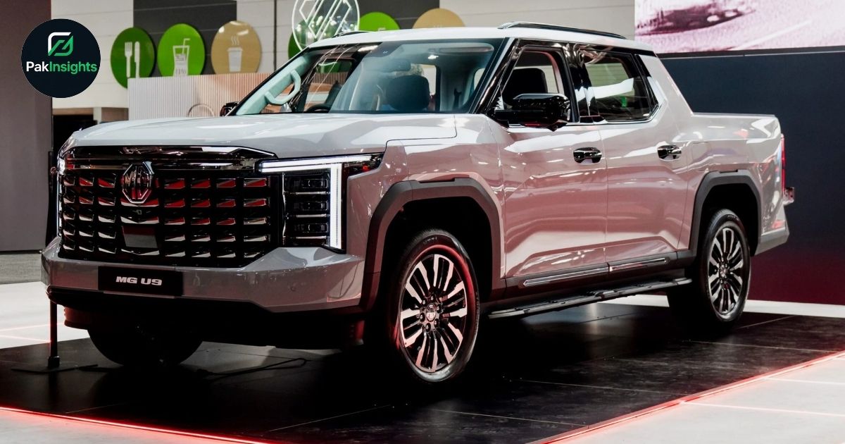 MG U9 Pickup Truck: Features, Specs & Design
