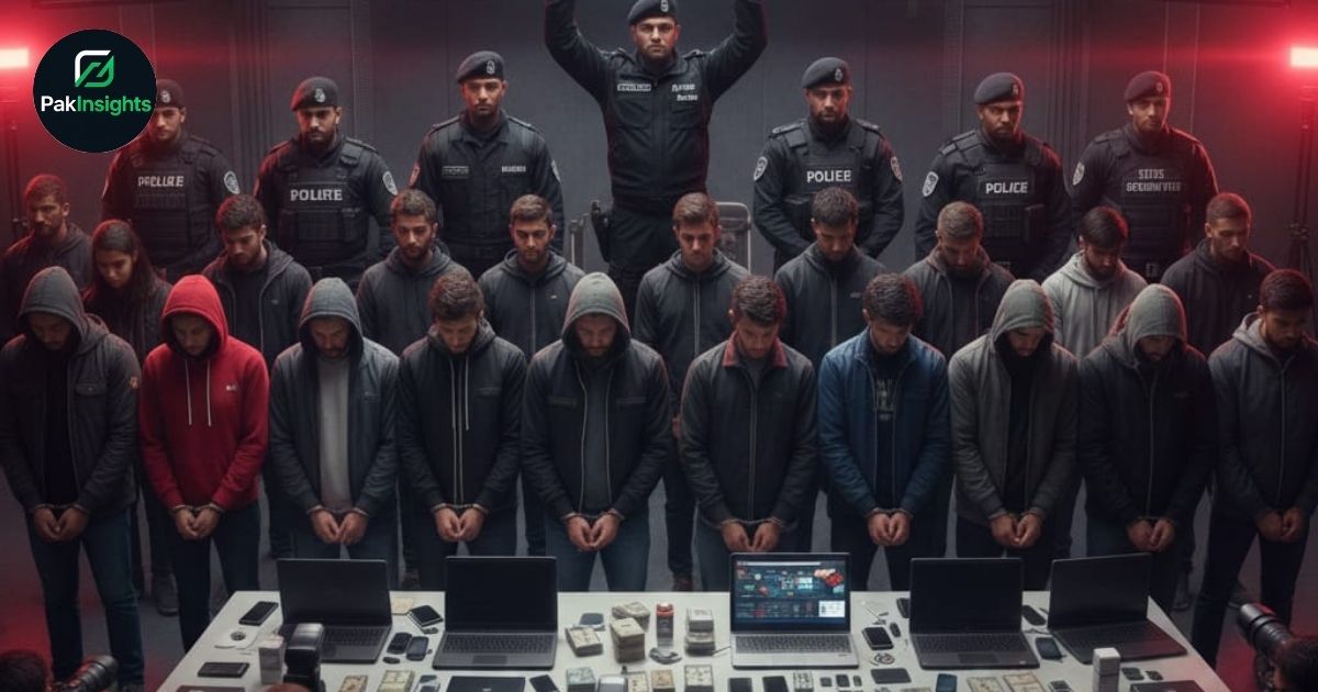 Authorities Arrest 34 Suspects in Online Investment Fraud Case