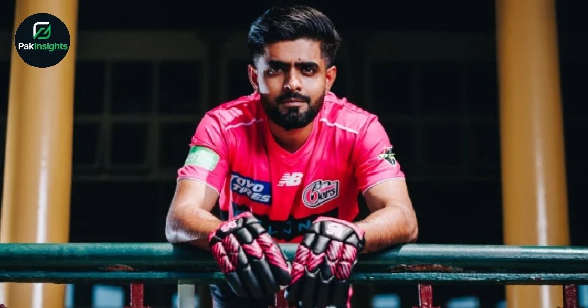 BBL 2025: Sydney Sixers Unveils Babar Azam’s Unique Jersey Number