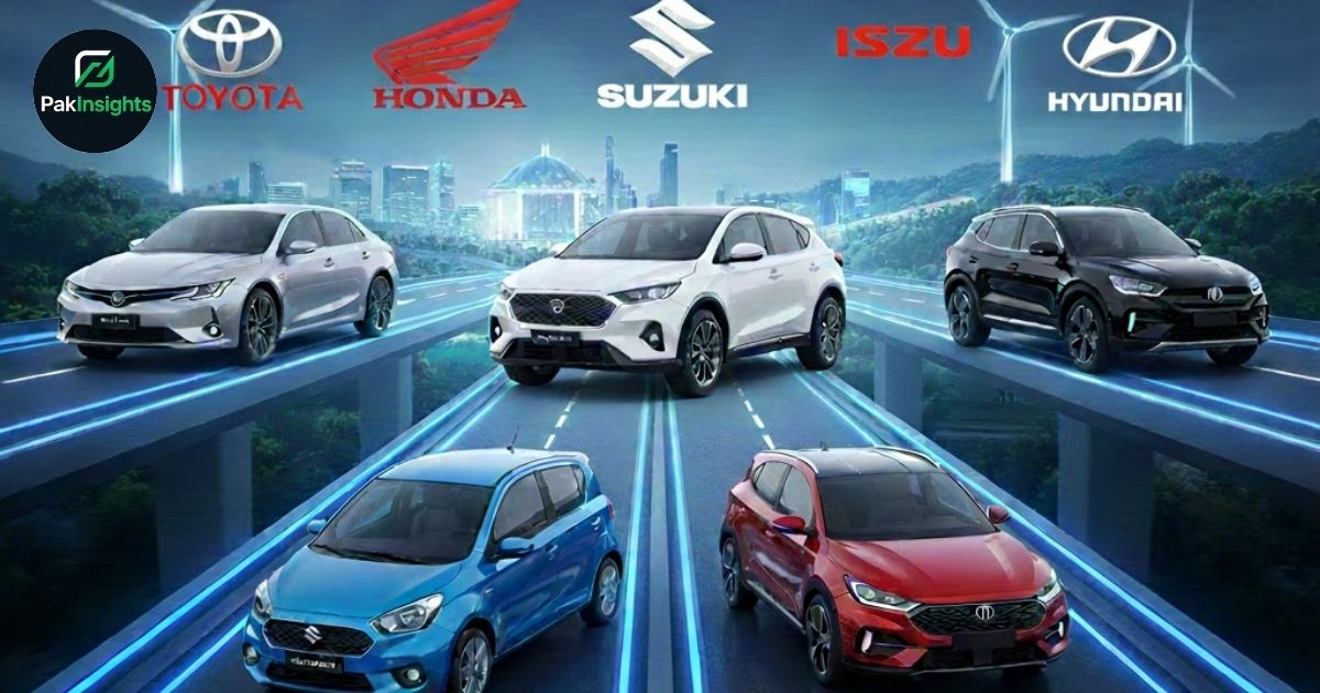 Best-Selling Car Brands in Pakistan 2025