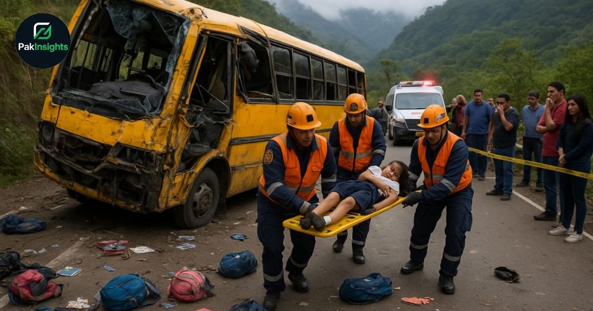 Deadly School Bus Crash in Colombia Leaves 17 Dead, 20 Injured