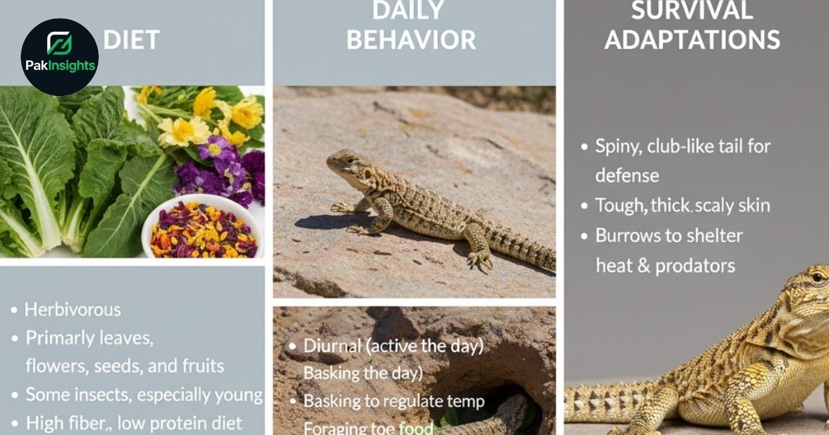 Diet, Daily Behavior, and Survival Adaptations