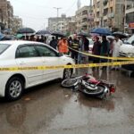 Fatal Motorcycle-Car Collision in Karachi: Two Riders Lose Lives