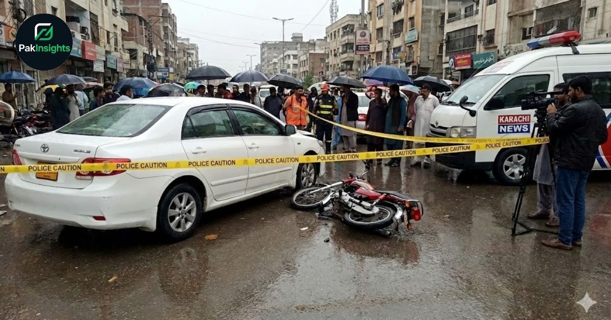 Fatal Motorcycle-Car Collision in Karachi: Two Riders Lose Lives