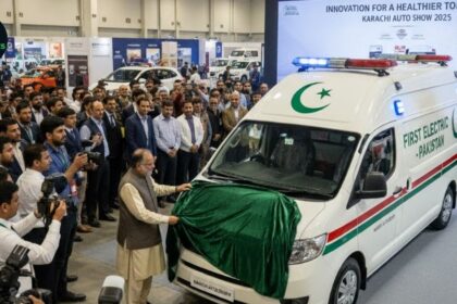 First Electric Ambulance Unveiled in Pakistan at Karachi Auto Show