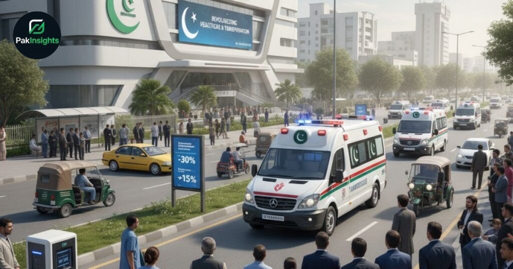 Impact on Pakistan’s Healthcare and Transportation Sector