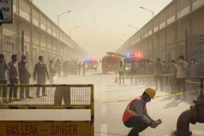 Karachi Superhighway Industrial Area Shuts Down After Toxic Gas Leak