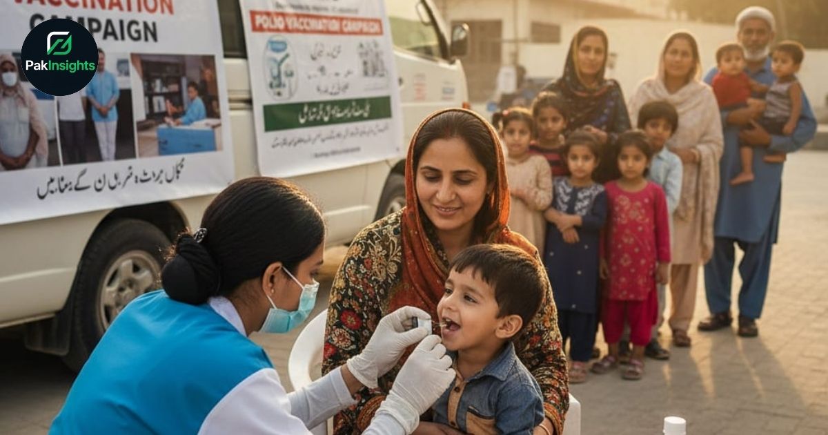 Pakistan Launches Anti-Polio Drive to Protect Children’s Health