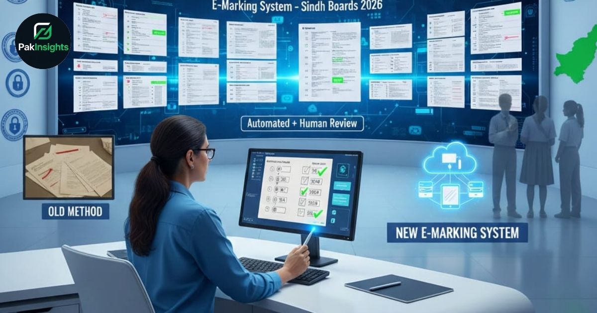 Sindh to Launch Digital E-Marking System for Matric Exams 2026