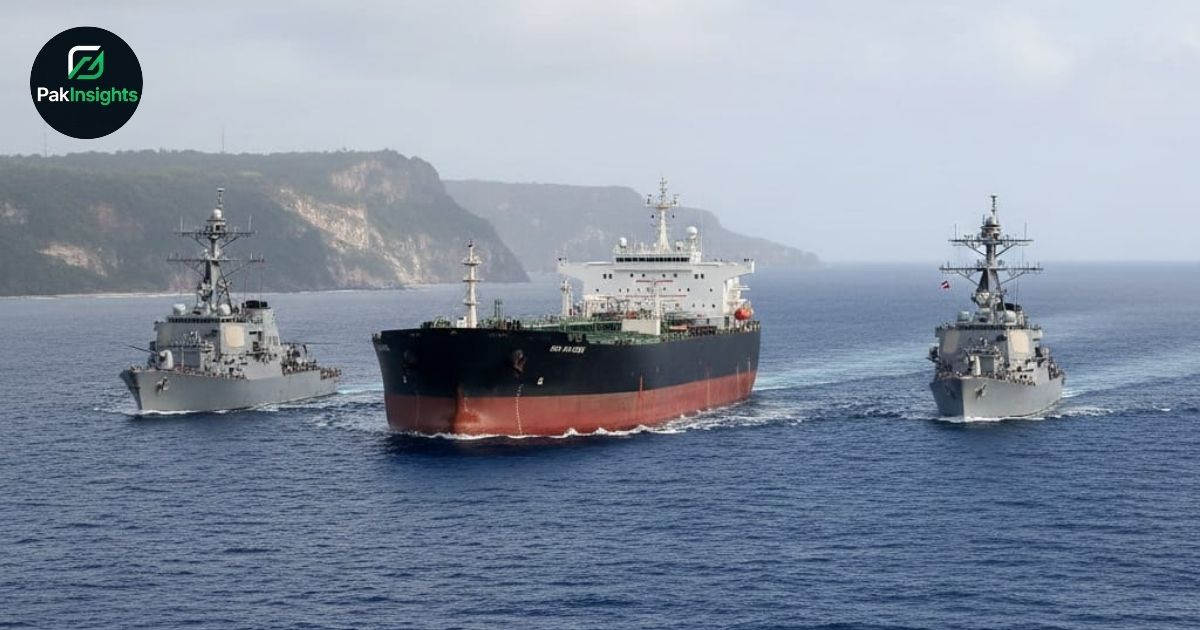 US Intercepts Oil Tanker Near Venezuelan Coast, Officials Confirm