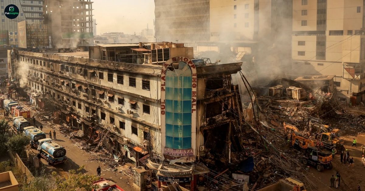 After Gul Plaza Fire, 6 Karachi Markets Found Hazardous for Public