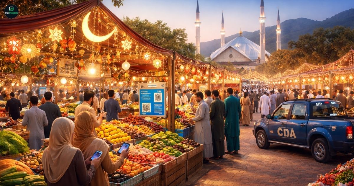 CDA Introduces 10 Digital Ramadan Bazaars Across Islamabad
