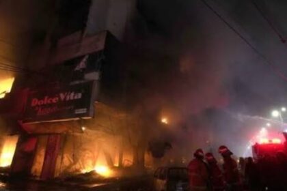 Deadly Fire Breaks Out at Karachi’s Gul Plaza, Multiple Casualties