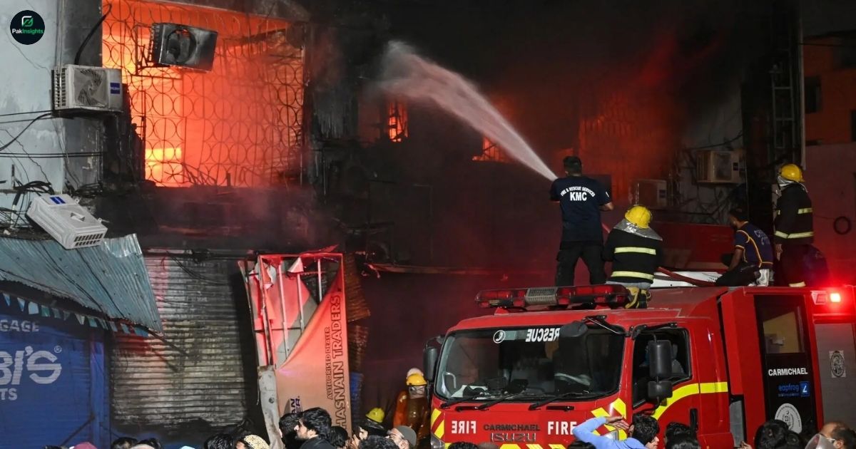 Gul Plaza Fire in Karachi: 18 Dead as Rescue Operations Continue