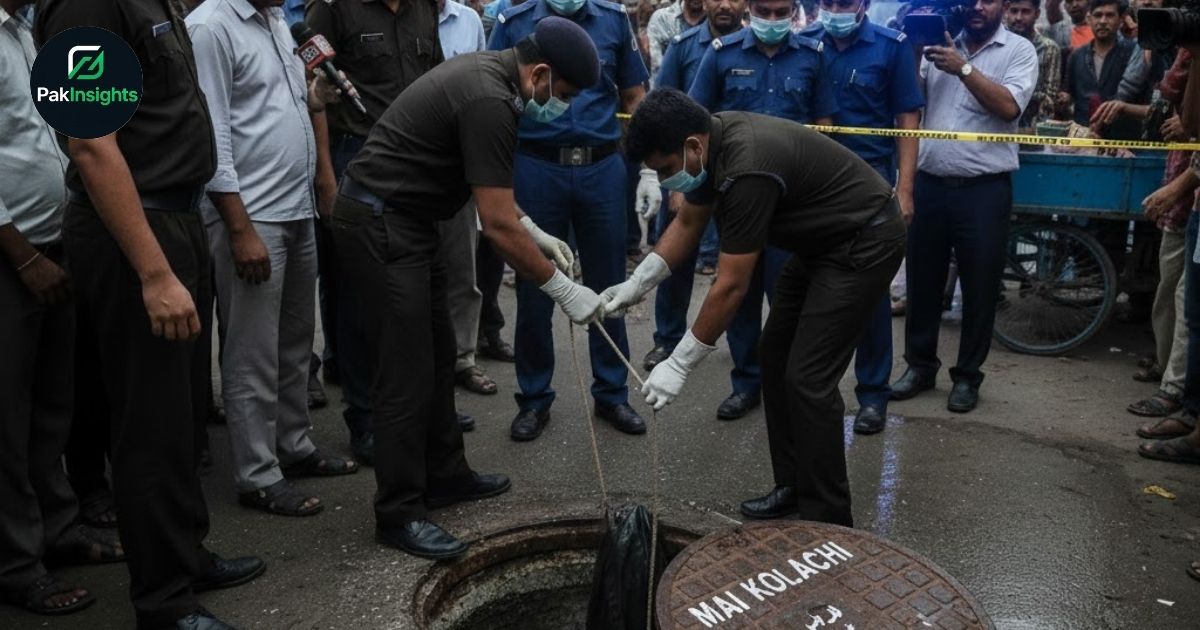 Karachi: Four Bodies Found in Mai Kolachi Phatak Manhole