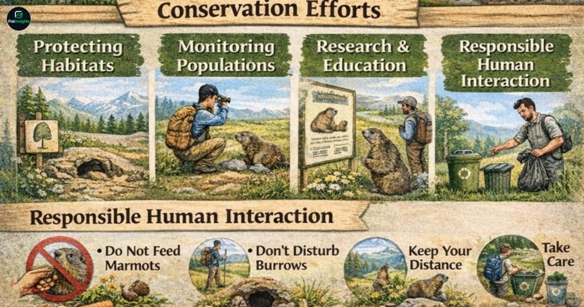 Marmots in the Wild – Conservation and Human Interaction