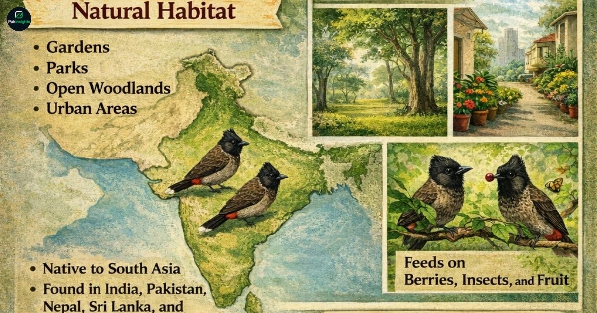 Natural Habitat, Distribution, and Daily Behavior