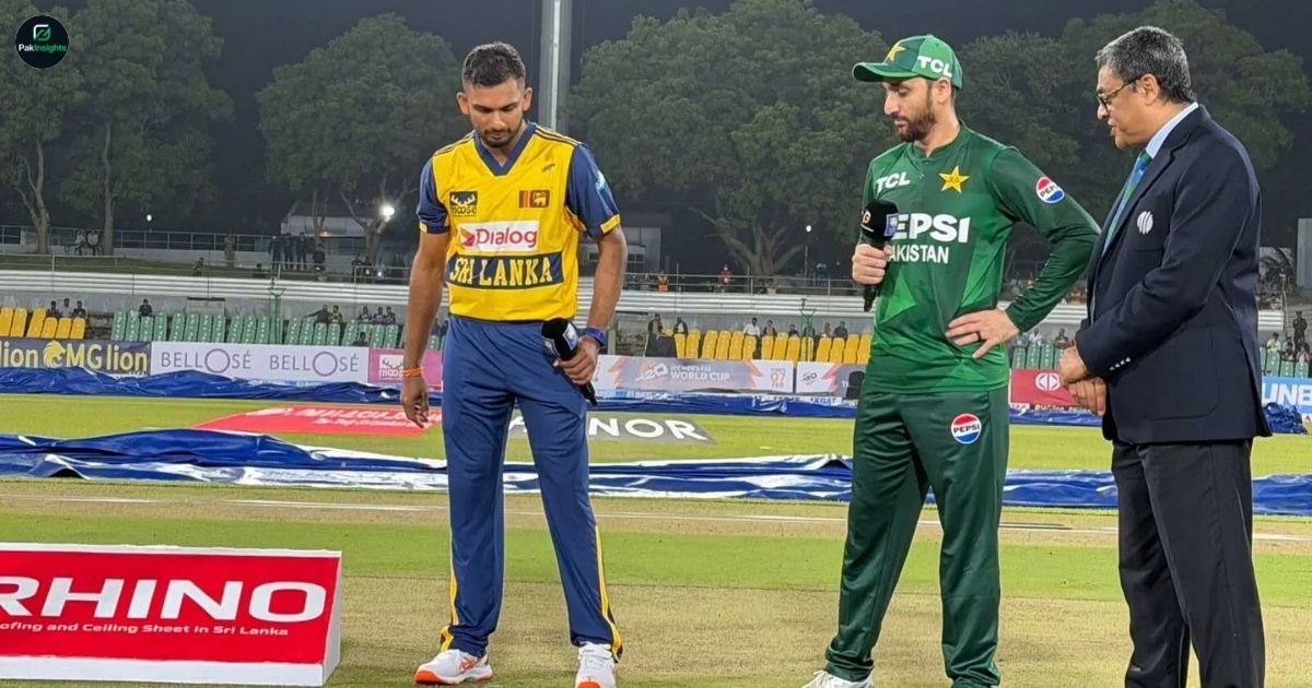 Pakistan Opt to Bat After Winning Toss Against Sri Lanka in T20I