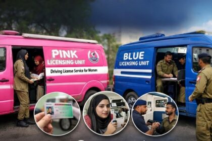Punjab Launches Pink & Blue Mobile Units for Driving Licenses
