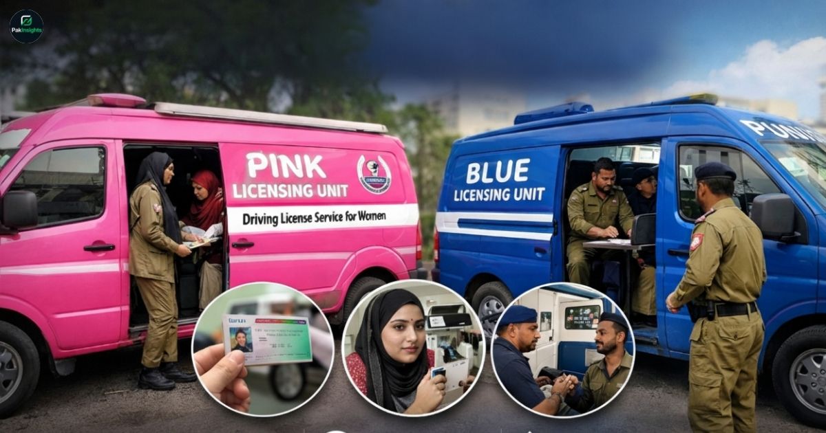 Punjab Launches Pink & Blue Mobile Units for Driving Licenses
