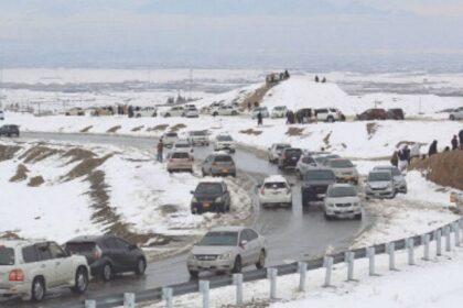 Rare Snowfall Hits Nushki Desert in Pakistan After 20 Years