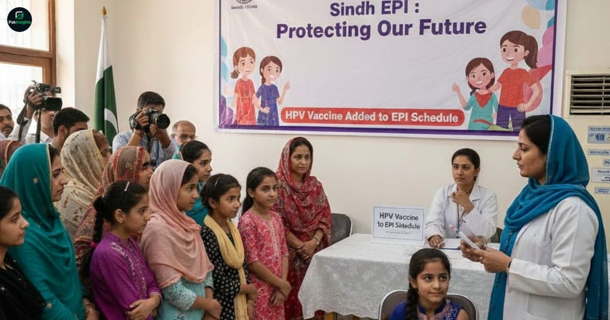 Sindh Introduces HPV Vaccine Against Cervical Cancer