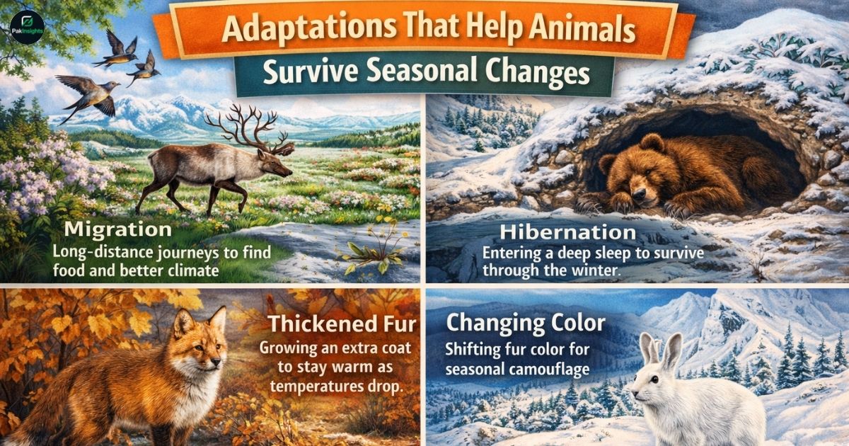 Adaptations That Help Animals Survive Seasonal Changes