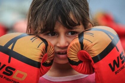 Gaza’s Young Female Boxers Fight War Scars and Find Strength