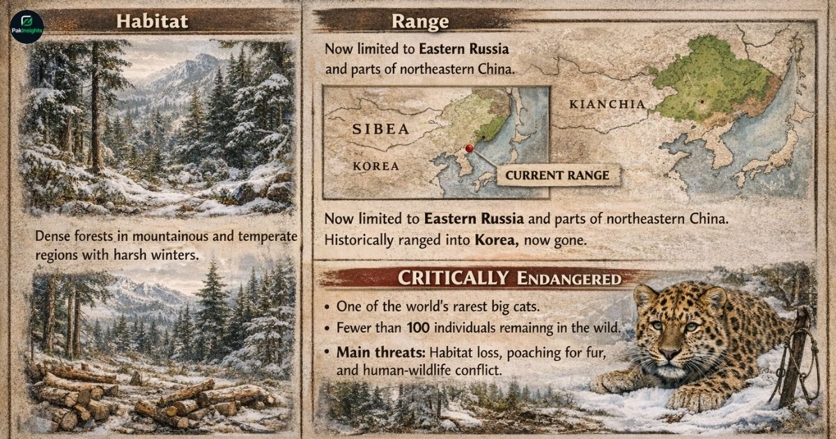Habitat, Range, and Conservation Status