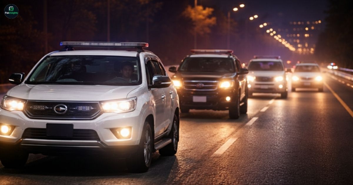 Heavy Fines for Using LED and Flasher Lights on Vehicles