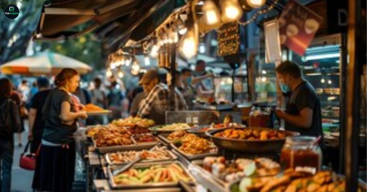 Illegal Food Street in Karachi Service Road to Be Removed