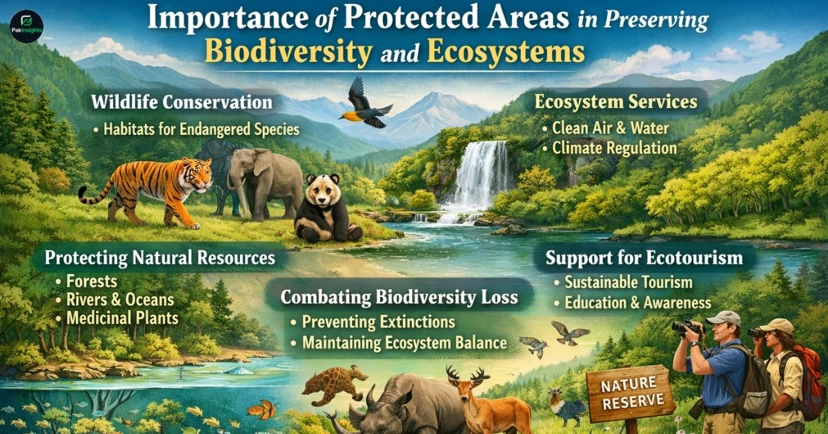 Importance of Protected Areas in Preserving Biodiversity and Ecosystems