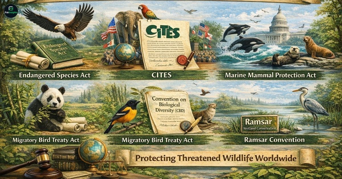 Laws and International Agreements Protecting Endangered Species