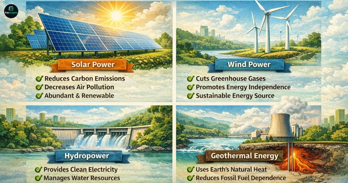 Major Types of Clean Energy and Their Impact
