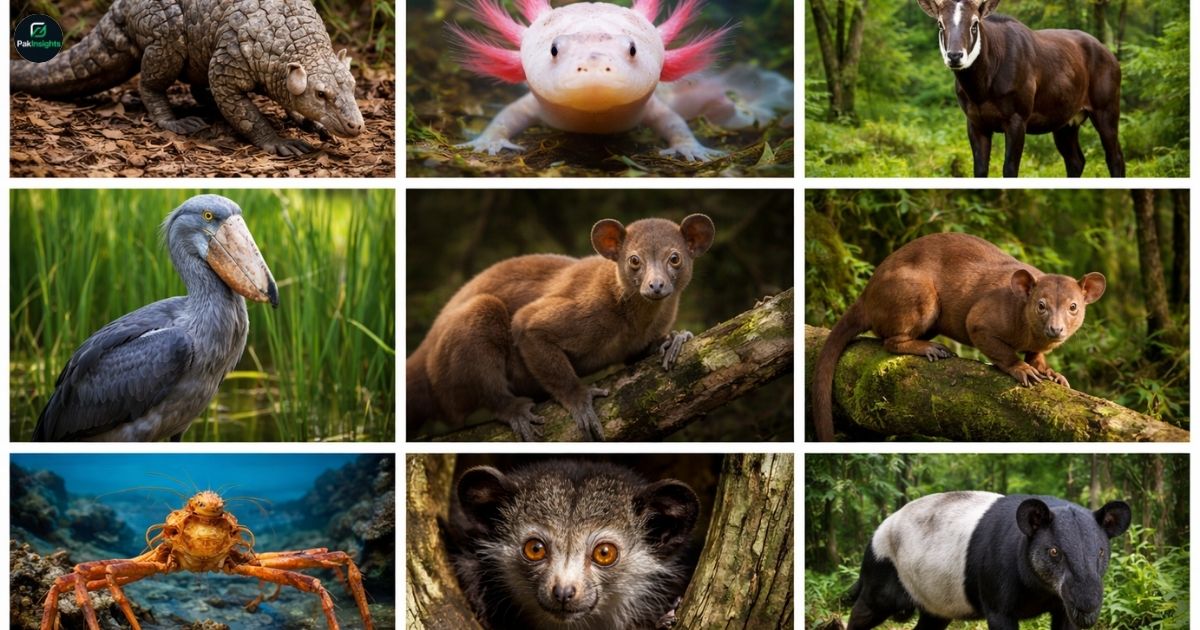 Rare and Lesser-Known Wildlife Species Around the World