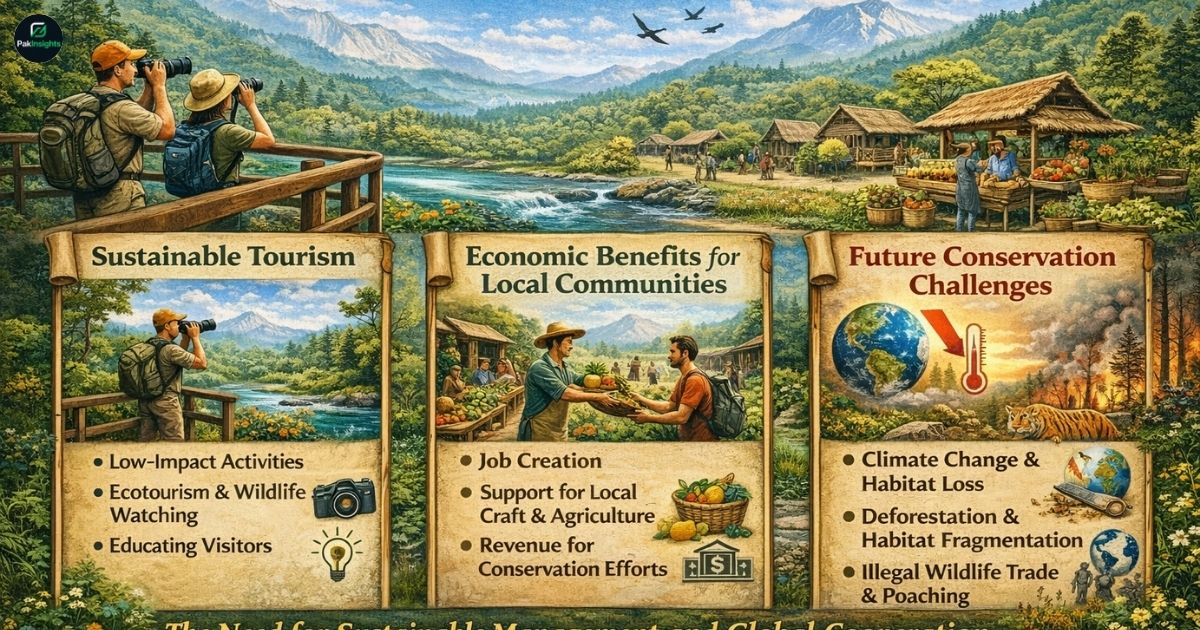 Sustainable Tourism, Economic Benefits, and Future Conservation Challenges