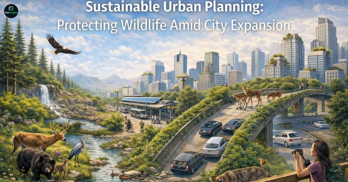 Sustainable Urban Planning: Protecting Wildlife Amid City Expansion