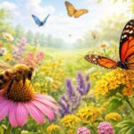 The Importance of Pollinators Like Bees and Butterflies