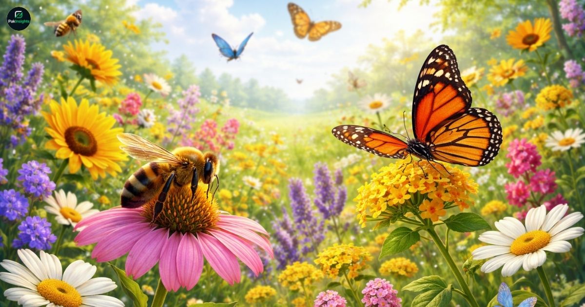 The Importance of Pollinators Like Bees and Butterflies