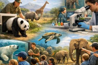 The Role of Zoos in Wildlife Conservation, Research, & Awareness