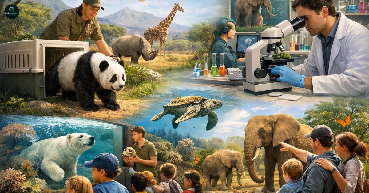 The Role of Zoos in Wildlife Conservation, Research, & Awareness