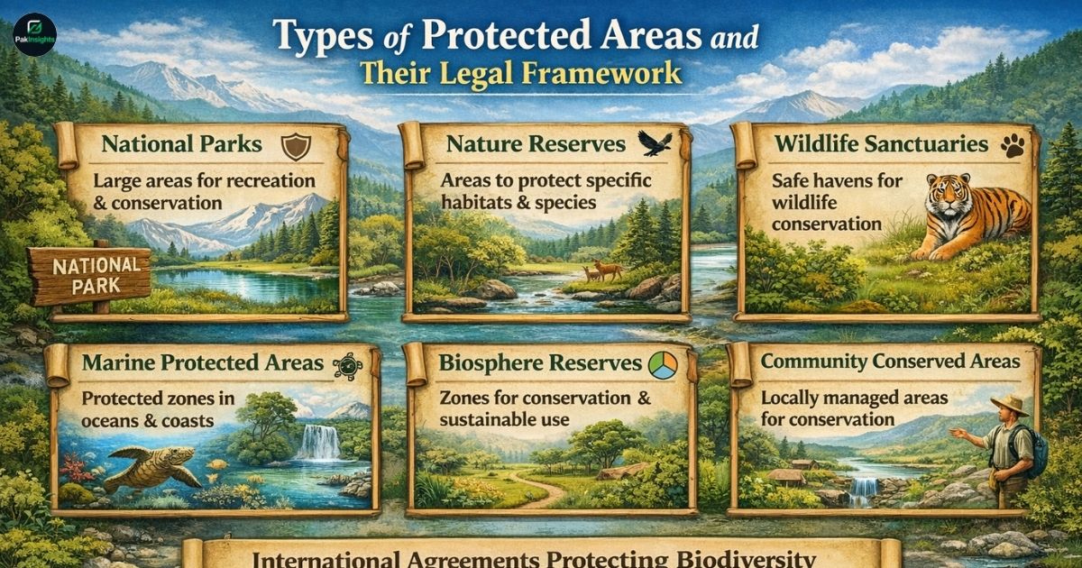 Types of Protected Areas and Their Legal Framework