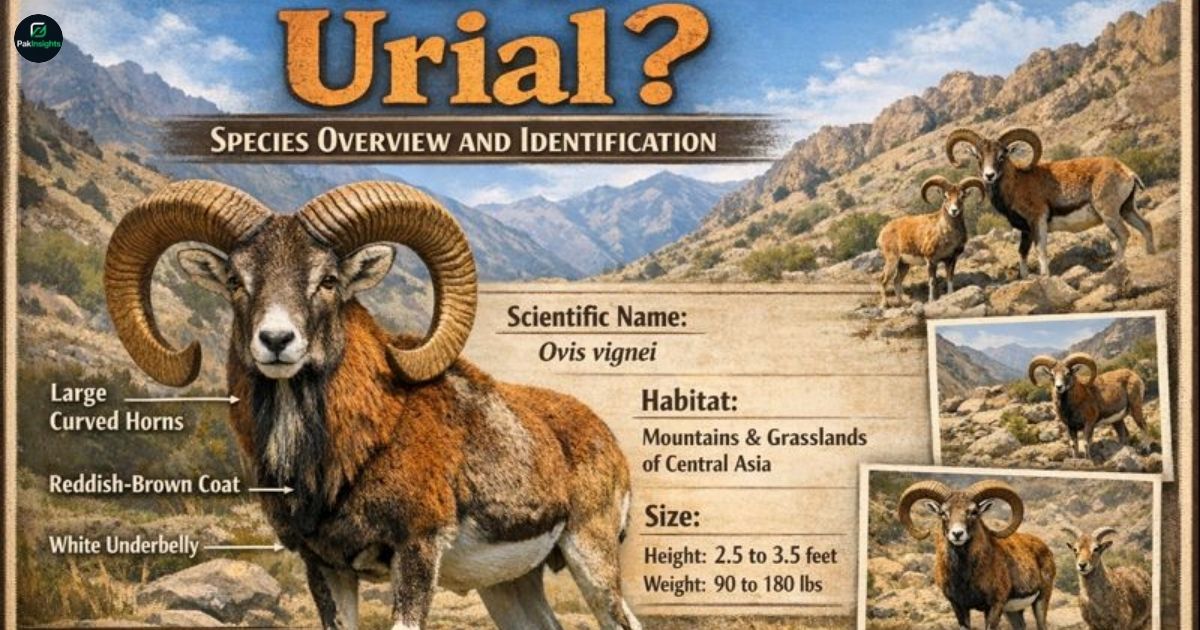 What is a Urial? Species Overview and Identification