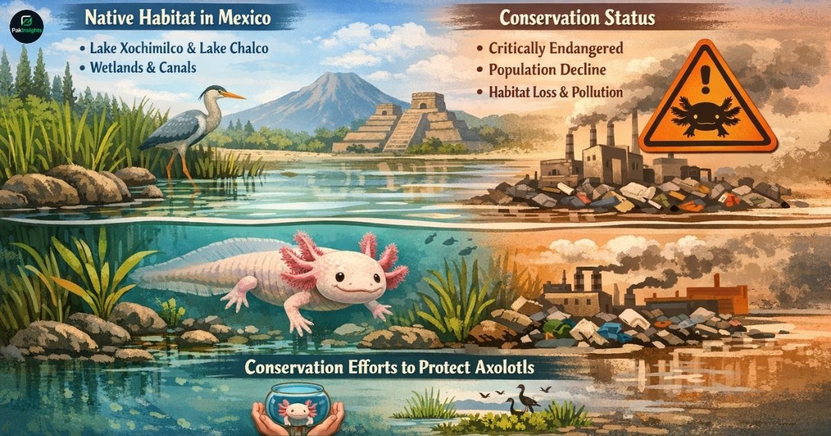 Axolotl Habitat and Conservation Status