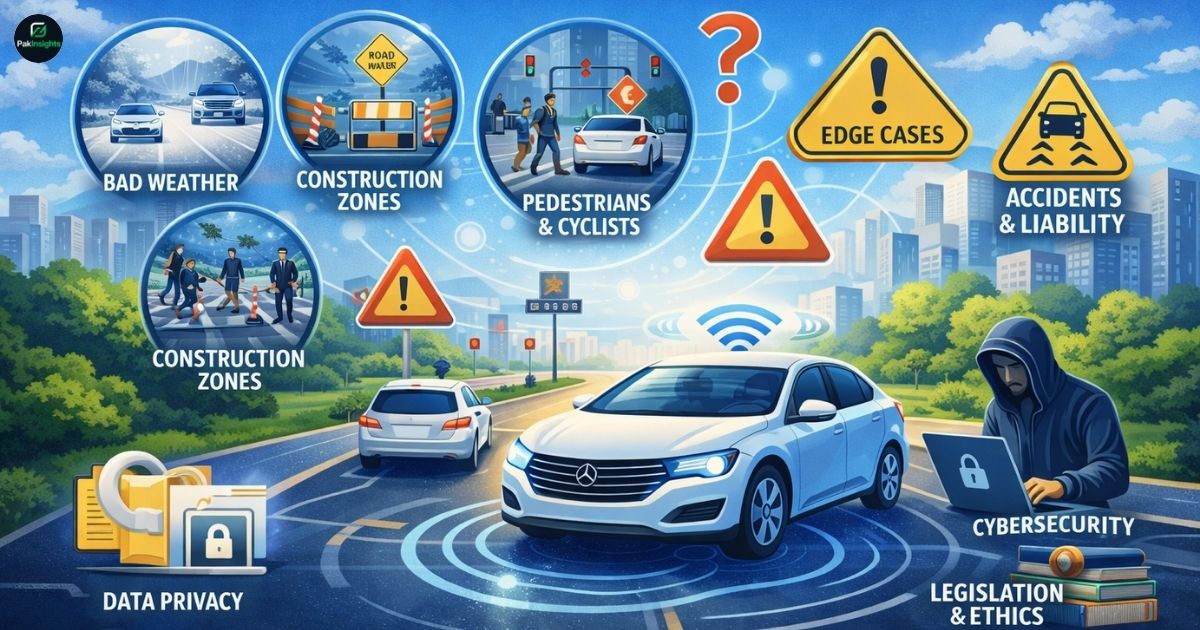 Challenges and the Road Ahead for Autonomous Vehicles
