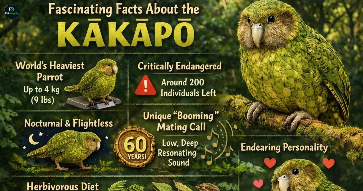 Fascinating Facts About the Kakapo
