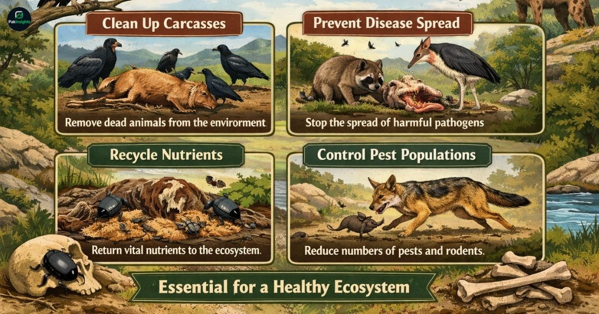 How Scavengers Maintain Ecological Balance