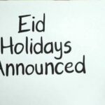 Pakistan Announces Public Holidays for Eid al-Fitr Celebrations