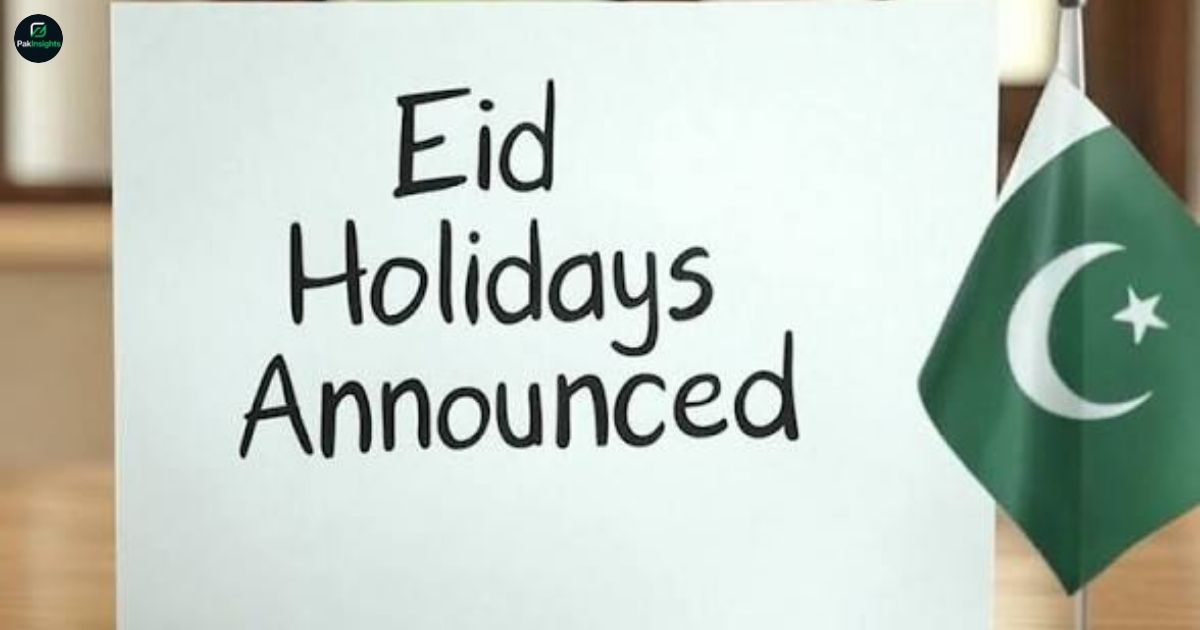 Pakistan Announces Public Holidays for Eid al-Fitr Celebrations